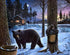 Grizzly Bear & Babies in Snow